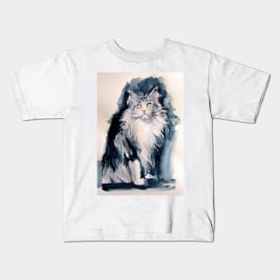 Sitting cat Kids T-Shirt